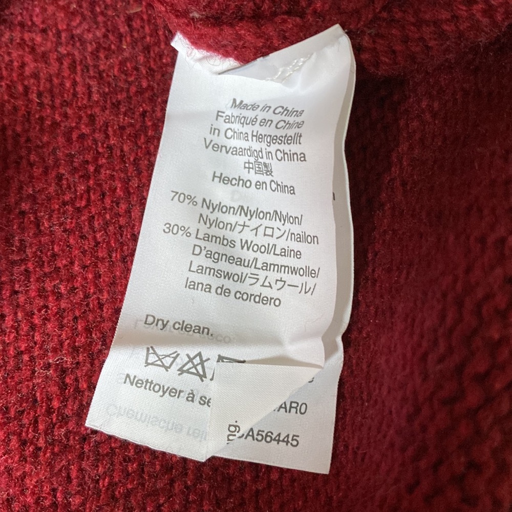 Rhinestone button sweater - Picture 4 of 5